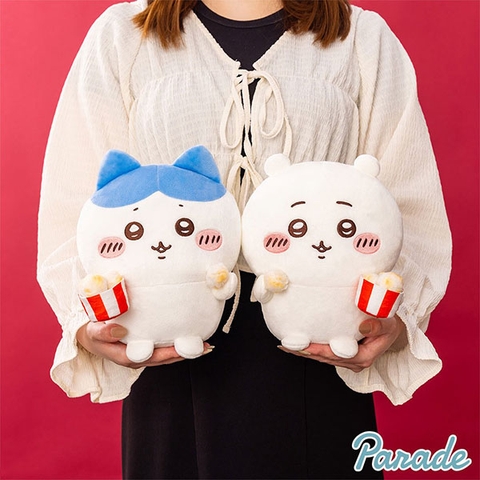 BÔNG Hachiware - Chiikawa - Issho ni Tabeyo Popcorn (Parade Inc.) PLUSH CHÍNH HÃNG