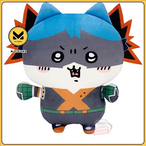 BÔNG Chiikawa - Bakugo Katsuki - Boku no Hero Academia - Usagi - Boku no Hero Academia x Chiikawa - Mecha Mofugutto Nuigurumi (Bandai Spirits) FLUSH CHÍNH HÃNG