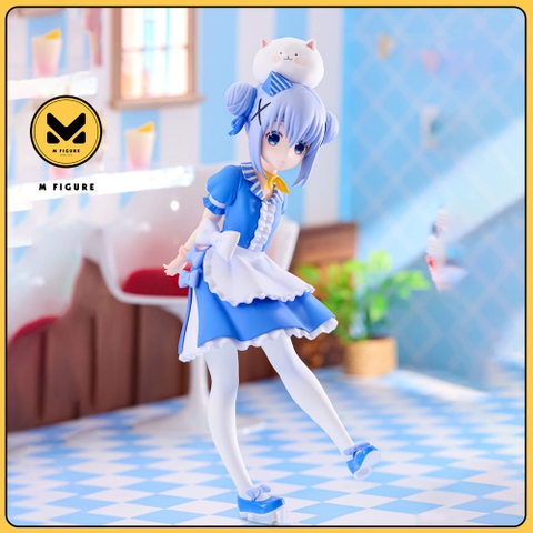 MÔ HÌNH Kafuu Chino - Tippy - Gochuumon wa Usagi Desu ka? Bloom - Trio-Try-iT - American Diner ver. (FuRyu) FIGURE CHÍNH HÃNG