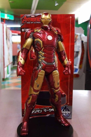MÔ HÌNH Iron Man Mark XLIII - Avengers: Age of Ultron - Premium 1/10 Scale Figure - 1/10 (SEGA) FIGURE CHÍNH HÃNG