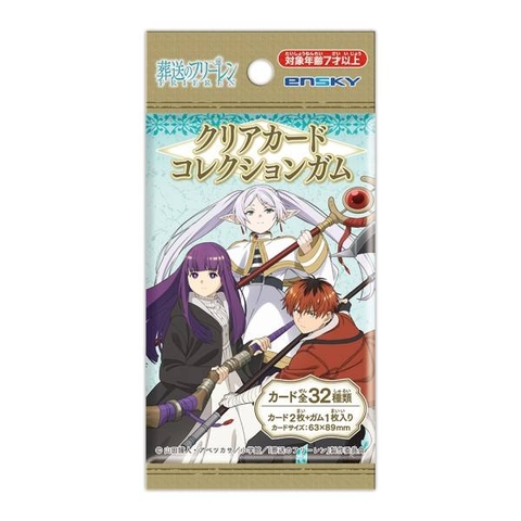 THẺ BÀI Frieren Beyond Journey's End - Clear Card Collection (Ensky) PACK CARD CHÍNH HÃNG