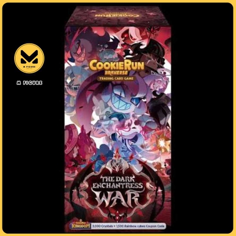 THẺ BÀI CookieRun: Braverse Trading Card Game- BS11 THE DARK ENCHANTRESS WAR PACK CARD CHÍNH HÃNG