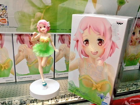 MÔ HÌNH Lisbeth - Sword Art Online Memory Defrag - EXQ Figure - Mizube ni Hajikeru Egao (Bandai Spirits) FIGURE CHÍNH HÃNG