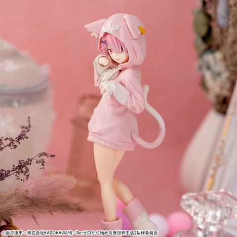 MÔ HÌNH Ram - Re:Zero - Mofumofu Puck - Luminasta (Sega) FIGURE CHÍNH HÃNG