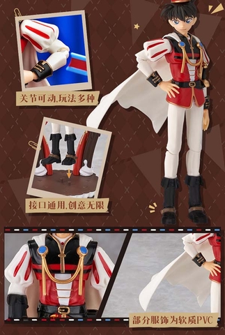 MÔ HÌNH Kudo Shinichi - Meitantei Conan - Conan x Dreaming Fairy (Blokees) MODEL KIT CHÍNH HÃNG