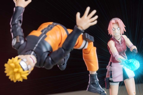 MÔ HÌNH Haruno Sakura - Naruto Shippuuden - S.H.Figuarts - Inheritor of Tsunade’s Indominable Will (Bandai Spirits) FIGURE CHÍNH HÃNG