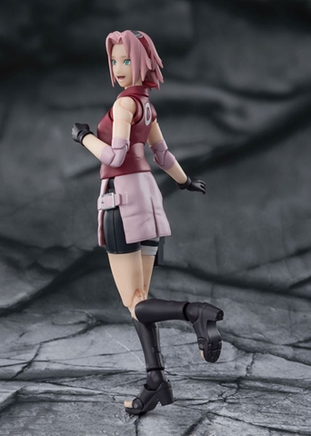 MÔ HÌNH Haruno Sakura - Naruto Shippuuden - S.H.Figuarts - Inheritor of Tsunade’s Indominable Will (Bandai Spirits) FIGURE CHÍNH HÃNG