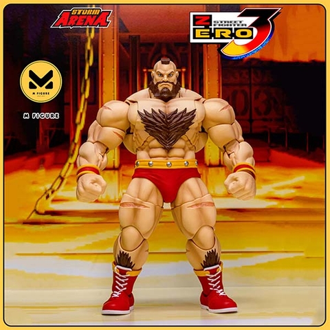 [PRE-ORDER] MÔ HÌNH Zangief - Street Fighter Zero 3 - Storm Arena - 1/12 (Storm Collectibles) FIGURE CHÍNH HÃNG