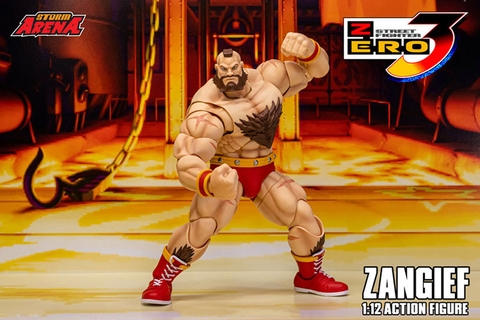 [PRE-ORDER] MÔ HÌNH Zangief - Street Fighter Zero 3 - Storm Arena - 1/12 (Storm Collectibles) FIGURE CHÍNH HÃNG