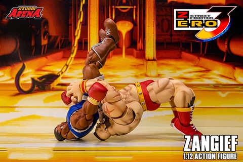 [PRE-ORDER] MÔ HÌNH Zangief - Street Fighter Zero 3 - Storm Arena - 1/12 (Storm Collectibles) FIGURE CHÍNH HÃNG