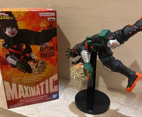 MÔ HÌNH Bakugo Katsuki - III -  Boku no Hero Academia - Maximatic (Bandai Spirits) FIGURE CHÍNH HÃNG
