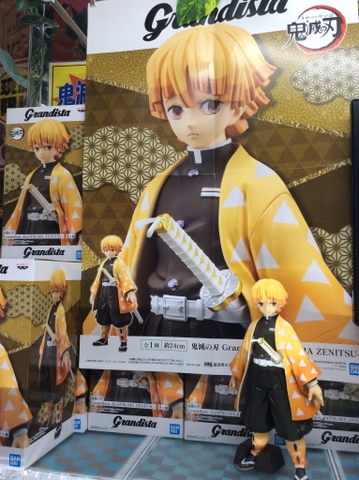 MÔ HÌNH  Agatsuma Zenitsu - Kimetsu no Yaiba - Grandista (Bandai Spirits) FIGURE CHÍNH HÃNG