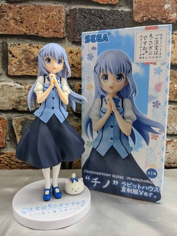 MÔ HÌNH Kafuu Chino - Tippy - Gochuumon wa Usagi Desu ka? Bloom - PM Figure - Rabbit House Natsu Seifuku Ver. (SEGA) FIGURE CHÍNH HÃNG