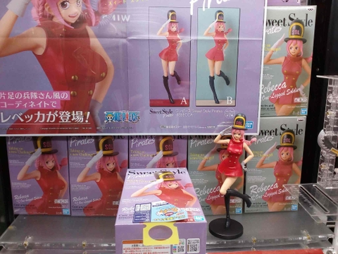 MÔ HÌNH Rebecca - One Piece - Sweet Style Pirates - A (Bandai Spirits) FIGURE CHÍNH HÃNG
