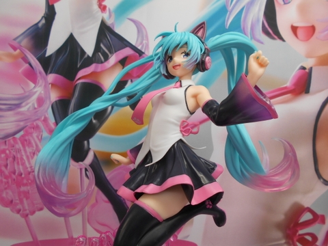 MÔ HÌNH Hatsune Miku - Artist MasterPiece AMP - Birthday 2021, Happy Cat (Taito) FIGURE CHÍNH HÃNG
