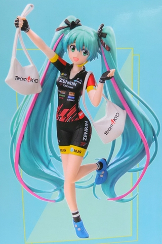 MÔ HÌNH Hatsune Miku - Vocaloid - Good Smile Racing - Espresto - Espresto est - TeamUKYO Support ver., Print&Hair (Bandai Spirits) FIGURE CHÍNH HÃNG
