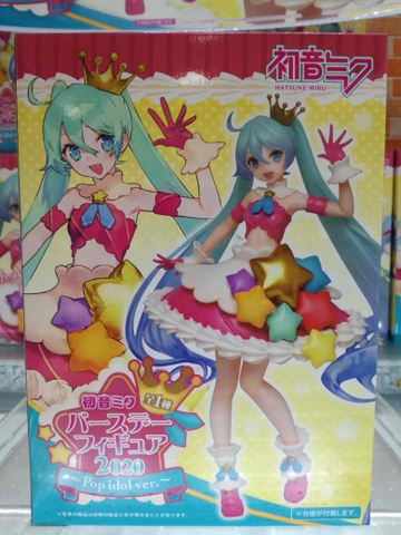 MÔ HÌNH Hatsune Miku - Vocaloid - Birthday 2020 Ver., Pop idol ver. (Taito) FIGURE CHÍNH HÃNG