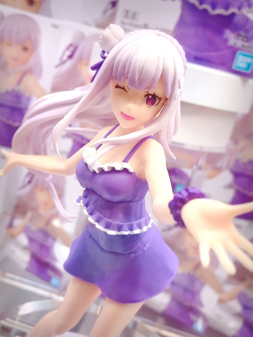 MÔ HÌNH Emilia - Re:Zero kara Hajimeru Isekai Seikatsu - EXQ Figure (Bandai Spirits) FIGURE CHÍNH HÃNG
