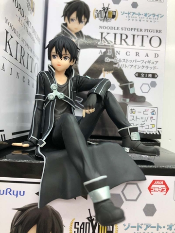 MÔ HÌNH Kirito - Sword Art Online: Alicization - Noodle Stopper Figure - Aincrad (FuRyu) FIGURE CHÍNH HÃNG