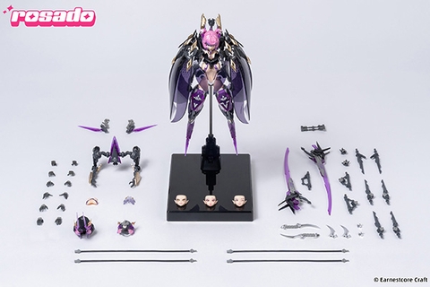 MÔ HÌNH Rosado Project RS-02 Seika Black Iris ( ErnestCore Craft ) MODEL KIT CHÍNH HÃNG