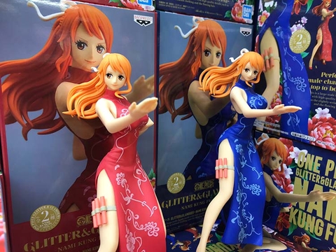 MÔ HÌNH Nami - One Piece - Glitter & Glamours (Kung Fu Style) (Bandai Spirits) FIGURE CHÍNH HÃNG