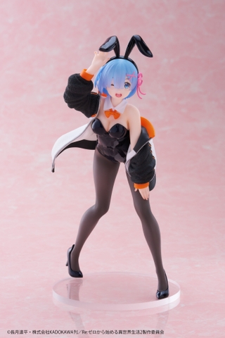 MÔ HÌNH Rem - Re:Zero kara Hajimeru Isekai Seikatsu - Coreful Figure - Jumper Bunny ver. (Taito) FIGURE CHÍNH HÃNG