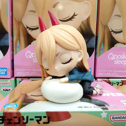 MÔ HÌNH Power - Chainsaw Man - Q Posket - Q posket Sleeping (Bandai Spirits) FIGURE CHÍNH HÃNG