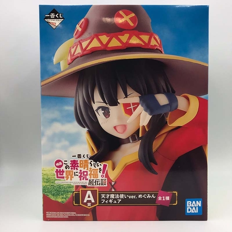 MÔ HÌNH Megumin - Konosuba - Ichiban Kuji - Tensai Mahoutsukai ver. (Bandai Spirits) FIGURE CHÍNH HÃNG