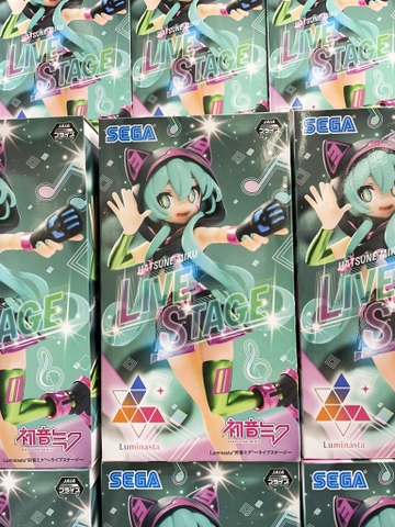 MÔ HÌNH Hatsune Miku - Luminasta - Live Stage Ver. (SEGA) FIGURE CHÍNH HÃNG