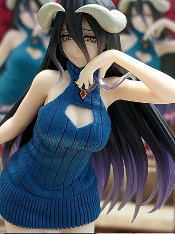 MÔ HÌNH Albedo - Overlord IV - Coreful Figure - Knit Onepiece ver., Renewal (Taito)FIGURE CHÍNH HÃNG