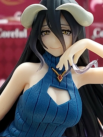 MÔ HÌNH Albedo - Overlord IV - Coreful Figure - Knit Onepiece ver., Renewal (Taito)FIGURE CHÍNH HÃNG