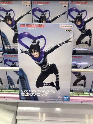 MÔ HÌNH Onsoku no Sonic - One Punch Man (Bandai Spirits)FIGURE CHÍNH HÃNG