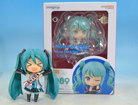 MÔ HÌNH HATSUNE MIKU: COLORFUL STAGE! : STREET SEKAI VER. - NENDOROID 2089 ( GoodSmile Company )