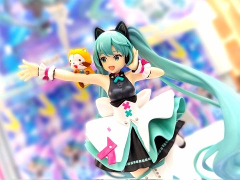MÔ HÌNH HATSUNE MIKU - Piapro Characters - Exc∞d Creative -  Araiguma Rascal (FuRyu) FIGURE CHÍNH HÃNG
