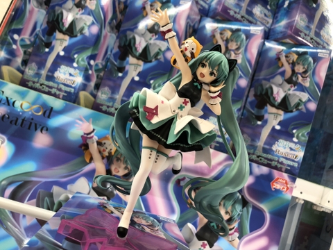 MÔ HÌNH HATSUNE MIKU - Piapro Characters - Exc∞d Creative -  Araiguma Rascal (FuRyu) FIGURE CHÍNH HÃNG