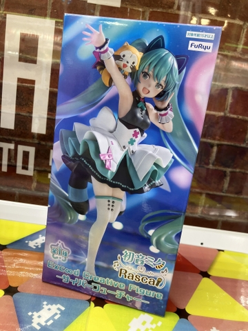 MÔ HÌNH HATSUNE MIKU - Piapro Characters - Exc∞d Creative -  Araiguma Rascal (FuRyu) FIGURE CHÍNH HÃNG