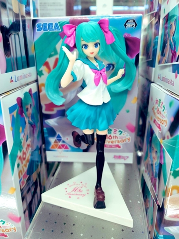 MÔ HÌNH Hatsune Miku - Vocaloid - Luminasta - 16th Anniversary KEI Ver. (SEGA) FIGURE CHÍNH HÃNG
