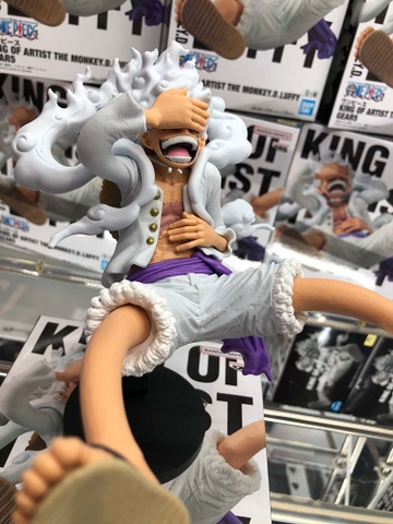 MÔ HÌNH Monkey D. Luffy - One Piece - King of Artist - Gear 5 (Bandai) FIGURE CHÍNH HÃNG
