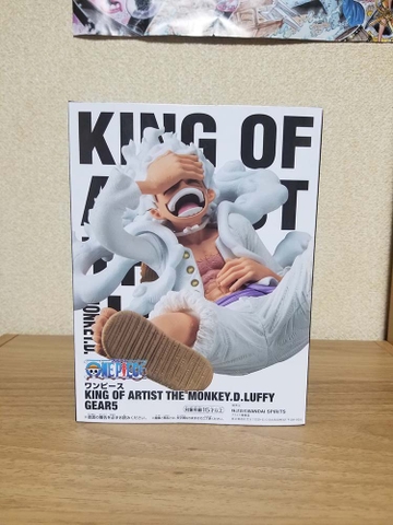 MÔ HÌNH Monkey D. Luffy - One Piece - King of Artist - Gear 5 (Bandai) FIGURE CHÍNH HÃNG
