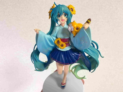 MÔ HÌNH Hatsune Miku - Vocaloid - Araiguma Rascal - Special Figure - Summer Festival (FuRyu) FIGURE CHÍNH HÃNG