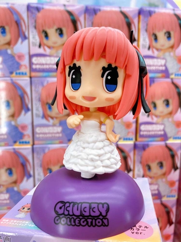 MÔ HÌNH Nakano Nino - Eiga Gotoubun no Hanayome - Chubby Collection - Normal Color (SEGA) FIGURE CHÍNH HÃNG