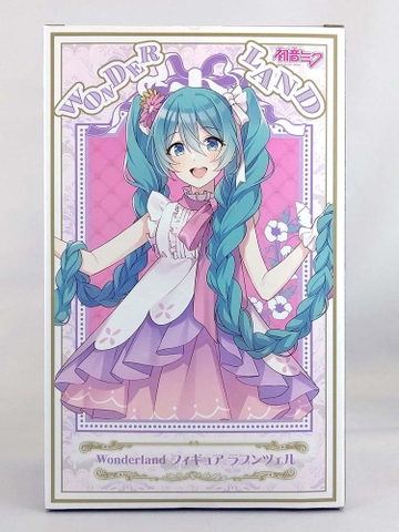 MÔ HÌNH Hatsune Miku - Vocaloid - Piapro Characters - Hatsune Miku Wonderland Series - Rapunzel (Taito) FIGURE CHÍNH HÃNG