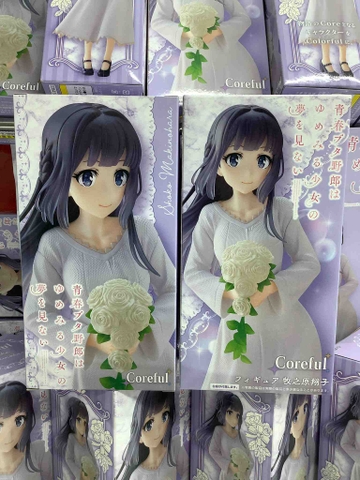MÔ HÌNH Makinohara Shouko - Seishun Buta Yarou wa Bunny Girl Senpai no Yume wo Minai - Coreful Figure (Taito) FIGURE CHÍNH HÃNG