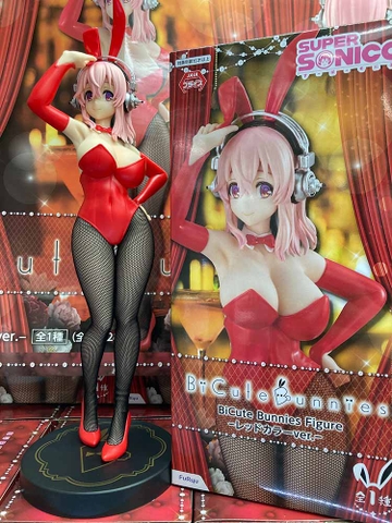 MÔ HÌNH Sonico - SoniComi (Super Sonico) - BiCute Bunnies - Red Color ver. (FuRyu) FIGURE CHÍNH HÃNG