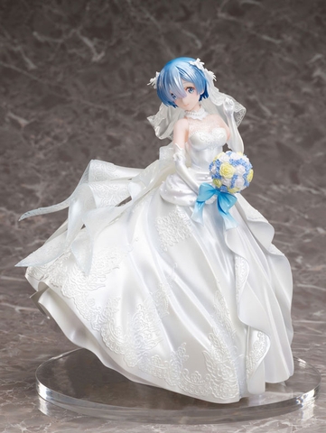 MÔ HÌNH Rem - Re:ZERO - Starting Life in Another World - Wedding Dress- 1/7 Complete Figure (FuRyu) FIGURE CHÍNH HÃNG