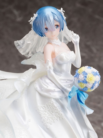 MÔ HÌNH Rem - Re:ZERO - Starting Life in Another World - Wedding Dress- 1/7 Complete Figure (FuRyu) FIGURE CHÍNH HÃNG