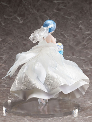 MÔ HÌNH Rem - Re:ZERO - Starting Life in Another World - Wedding Dress- 1/7 Complete Figure (FuRyu) FIGURE CHÍNH HÃNG
