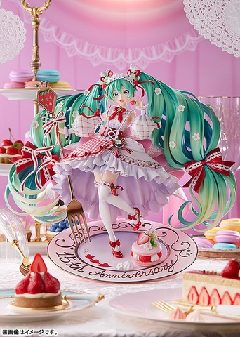 MÔ HÌNH Hatsune Miku 15th Anniversary Ver. 1/7 Complete Figure (Good Smile Company) FIGURE CHÍNH HÃNG