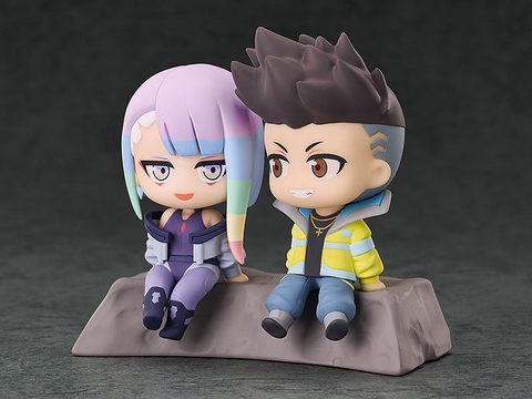 MÔ HÌNH Cyberpunk: Edgerunners - David Martinez - Lucy - Qset+ - To The Moon (Good Smile Company) FIGURE CHÍNH HÃNG