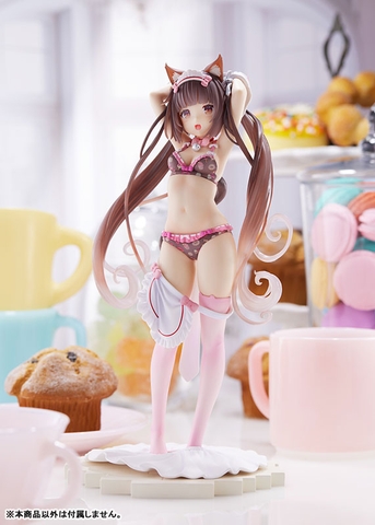 MÔ HÌNH Chocola - Nekopara - Lovely Sweets Time - 1/7 Complete Figure (Plum) FIGURE CHÍNH HÃNG